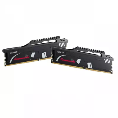 Модуль памяти для компьютера DDR4 16GB (2x8GB) 2666 MHz Commando Series Apacer (EK.16GAV.KEAK2) - 2