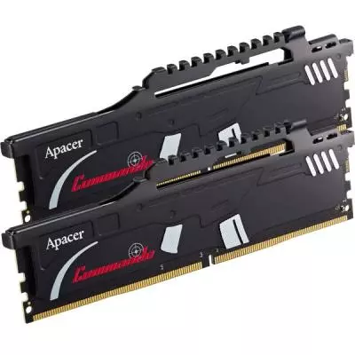 Модуль памяти для компьютера DDR4 32GB (2x16GB) 2800 MHz Commando Series Apacer (EK.32GAW.GFAK2) - 1