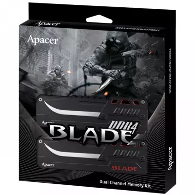 Модуль памяти для компьютера DDR4 16GB (2x8GB) 3200 MHz BLADE Series Apacer (EK.16GA1.GEBK2) - 3 Модуль памяти для компьютера DDR4 16GB (2x8GB) 3200 MHz BLADE Series Apacer (EK.16GA1.GEBK2) - 3