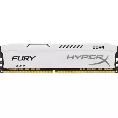 Модуль памяти для компьютера DDR4 8GB 2133 MHz HyperX FURY White Kingston Fury (ex.HyperX) (HX421C14FW2/8)
