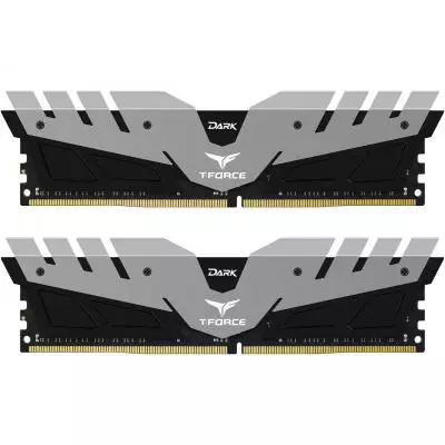 Модуль памяти для компьютера DDR4 32GB (2x16GB) 3200 MHz T-Force Dark Gray Team (TDGED432G3200HC16CDC01)