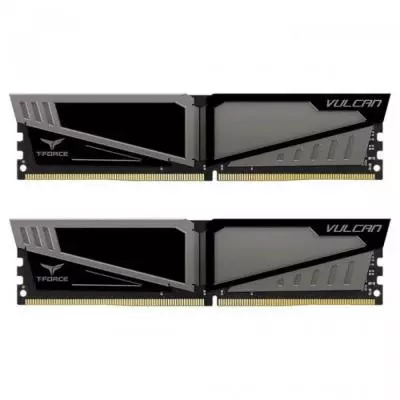 Модуль памяти для компьютера DDR4 8GB (2x4GB) 3000 MHz T-Force Vulcan Gray Team (TLGD48G3000HC16CDC01)