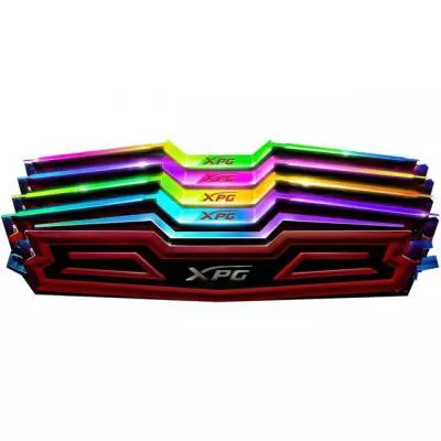 Модуль памяти для компьютера DDR4 32GB (4x8GB) 2400 MHz XPG Spectrix D40 Red ADATA (AX4U240038G16-QRS) - 5 Модуль памяти для компьютера DDR4 32GB (4x8GB) 2400 MHz XPG Spectrix D40 Red ADATA (AX4U240038G16-QRS) - 5