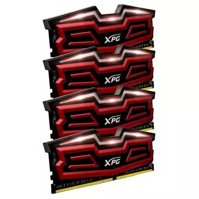Модуль памяти для компьютера DDR4 32GB (4x8GB) 3000 MHz XPG Dazzle-HS Red ADATA (AX4U3000W8G16-QRD) - 1 Модуль памяти для компьютера DDR4 32GB (4x8GB) 3000 MHz XPG Dazzle-HS Red ADATA (AX4U3000W8G16-QRD) - 1