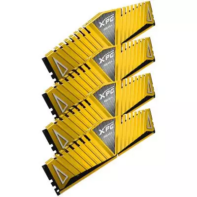 Модуль памяти для компьютера DDR4 64GB (4x16GB) 3200 MHz XPG Z1-HS Gold ADATA (AX4U3200316G16-QGZ) - 1