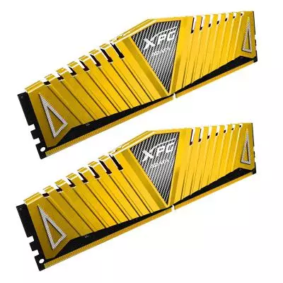 Модуль памяти для компьютера DDR4 16GB (2x8GB) 3200 MHz XPG Z1-HS Gold ADATA (AX4U320038G16-DGZ) - 1
