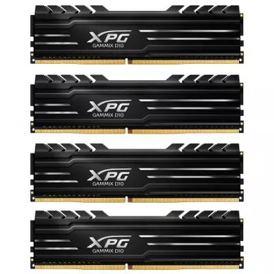 Модуль памяти для компьютера DDR4 32GB (4x8GB) 3000 MHz XPG GD10-HS Black ADATA (AX4U300038G16-QBG)