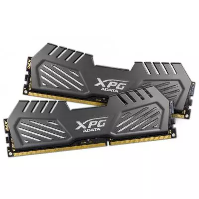 Модуль памяти для компьютера DDR3 16GB (2x8GB) 1866 MHz XPG V2-HS Gray ADATA (AX3U1866W8G10-DMV) - 1 Модуль памяти для компьютера DDR3 16GB (2x8GB) 1866 MHz XPG V2-HS Gray ADATA (AX3U1866W8G10-DMV) - 1