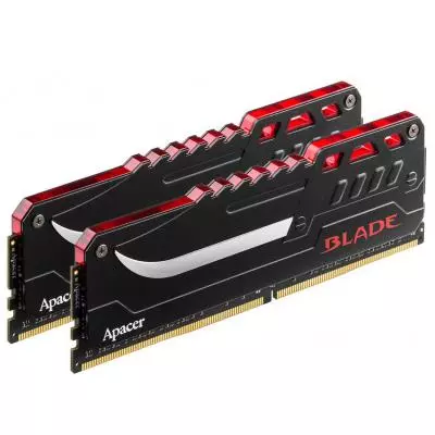 Модуль памяти для компьютера DDR4 32GB (2x16GB) 3000 MHz Blade Fire-Red Apacer (EK.32GAZ.GJDK2) - 1 Модуль памяти для компьютера DDR4 32GB (2x16GB) 3000 MHz Blade Fire-Red Apacer (EK.32GAZ.GJDK2) - 1