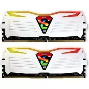 Модуль памяти для компьютера DDR4 16GB (2x8GB) 3000 MHz Super Luce White RGB LED Geil (GLWC416GB3000C16ADC)