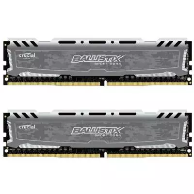Модуль памяти для компьютера DDR4 32GB (2x16GB) 2666 MHz Ballistix Sport LT Micron (BLS2C16G4D26BFSB)