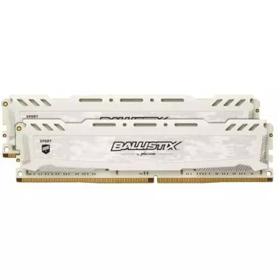 Модуль памяти для компьютера DDR4 16GB (2x8GB) 2666 MHz Ballistix Sport LT Micron (BLS2C8G4D26BFSCK) - 3