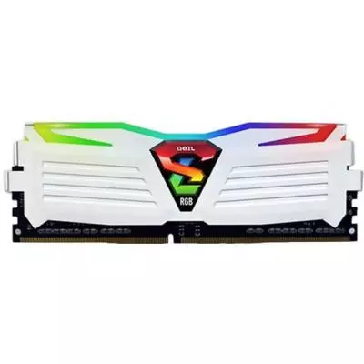 Модуль памяти для компьютера DDR4 8GB (2x4GB) 2666 MHz Super Luce RGB Sync White H Geil (GLWS48GB2666C16ADC) - 2 Модуль памяти для компьютера DDR4 8GB (2x4GB) 2666 MHz Super Luce RGB Sync White H Geil (GLWS48GB2666C16ADC) - 2