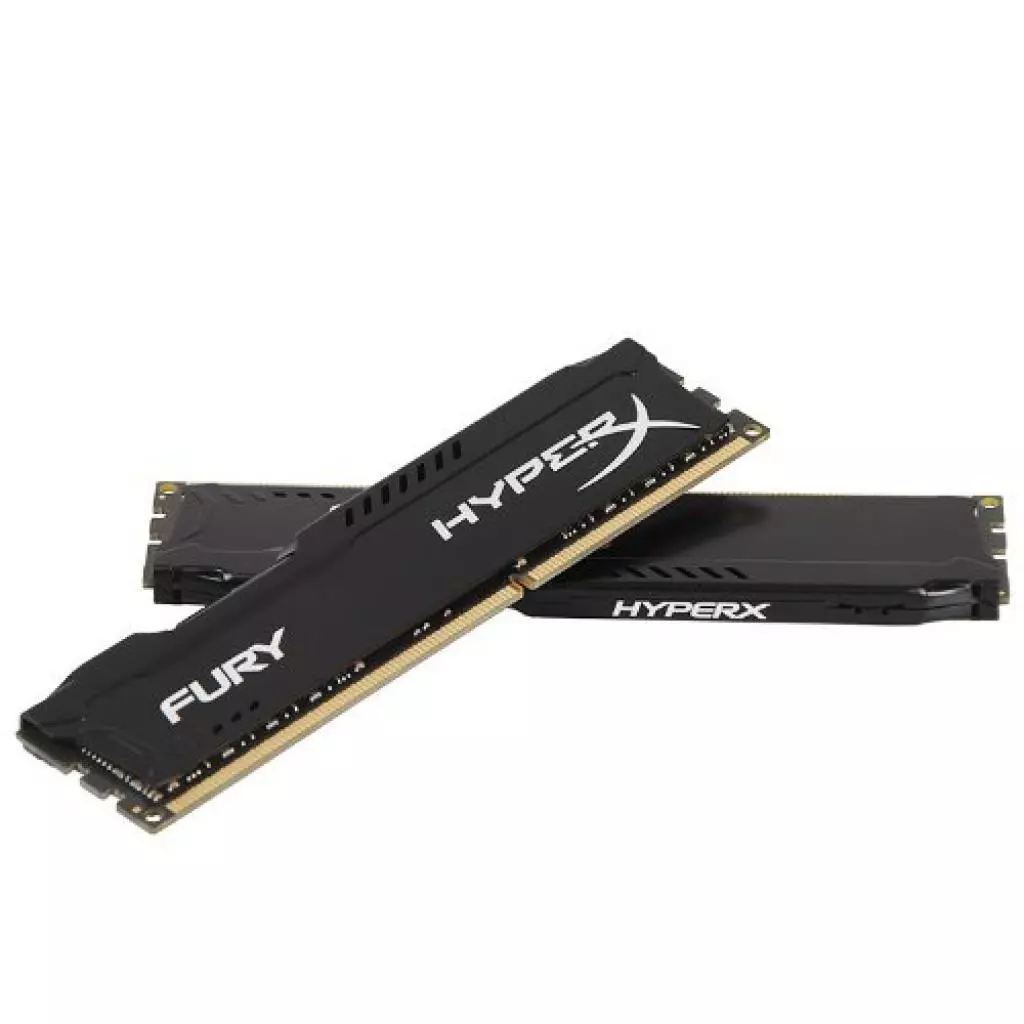 Модуль памяти для компьютера DDR4 32GB (2x16GB) 2933 MHz HyperX FURY Black Kingston Fury (ex.HyperX) (HX429C17FBK2/32) - 3