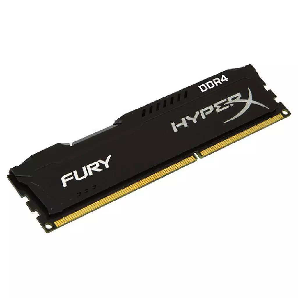 Модуль памяти для компьютера DDR4 8GB 3466 MHz HyperX FURY Black Kingston Fury (ex.HyperX) (HX434C19FB2/8) - 1 Модуль памяти для компьютера DDR4 8GB 3466 MHz HyperX FURY Black Kingston Fury (ex.HyperX) (HX434C19FB2/8) - 1