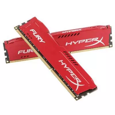 Модуль памяти для компьютера DDR4 32GB (4x8GB) 2933 MHz HyperX FURY Red Kingston Fury (ex.HyperX) (HX429C17FR2K4/32) - 2 Модуль памяти для компьютера DDR4 32GB (4x8GB) 2933 MHz HyperX FURY Red Kingston Fury (ex.HyperX) (HX429C17FR2K4/32) - 2