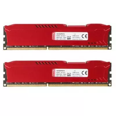 Модуль памяти для компьютера DDR4 32GB (4x8GB) 2933 MHz HyperX FURY Red Kingston Fury (ex.HyperX) (HX429C17FR2K4/32) - 3 Модуль памяти для компьютера DDR4 32GB (4x8GB) 2933 MHz HyperX FURY Red Kingston Fury (ex.HyperX) (HX429C17FR2K4/32) - 3