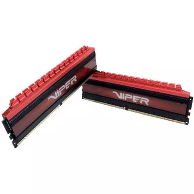 Модуль памяти для компьютера DDR4 8GB (2x4GB) 3200 MHz Viper 4 Red Patriot (PV48G320C6K) - 1 Модуль памяти для компьютера DDR4 8GB (2x4GB) 3200 MHz Viper 4 Red Patriot (PV48G320C6K) - 1