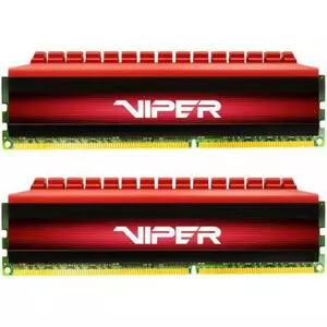 Модуль памяти для компьютера DDR4 8GB (2x4GB) 3200 MHz Viper 4 Red Patriot (PV48G320C6K)