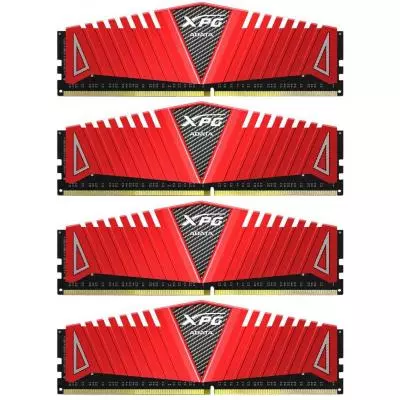 Модуль памяти для компьютера DDR4 16GB (4x4GB) 2666 MHz XPG Z1 Red ADATA (AX4U2666W4G16-QRZ)