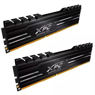 Модуль памяти для компьютера DDR4 8GB (2x4GB) 2666 MHz XPG Gammix D10 Black ADATA (AX4U2666W4G16-DBG) - 1