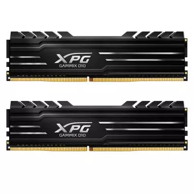 Модуль памяти для компьютера DDR4 8GB (2x4GB) 2400 MHz XPG Gammix D10 Black ADATA (AX4U2400W4G16-DBG)