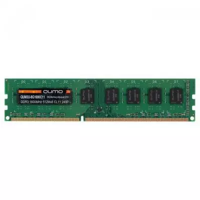 Модуль памяти для компьютера DDR3L 8GB 1600 MHz Qumo (QUM3U-8G1600C11L)