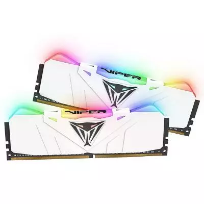 Модуль памяти для компьютера DDR4 16GB (2x8GB) 3200 MHz Viper RGB White Patriot (PVR416G320C6KW) - 2