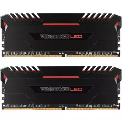 Модуль памяти для компьютера DDR4 16GB (2x8GB) 3000 MHz Vengeance LED Red Corsair (CMU16GX4M2C3000C15R)