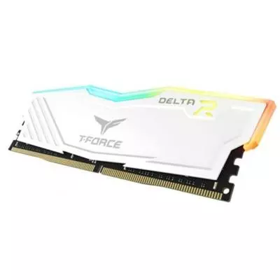 Модуль памяти для компьютера DDR4 16GB 2400 MHz Delta Series RGB white Team (TF4D416G2400HC15B01) - 1