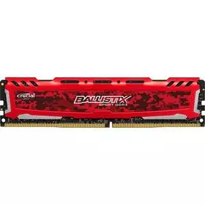 Модуль памяти для компьютера DDR4 8GB 2666 MHz Ballistix Sport LT Red Micron (BLS8G4D26BFSE)