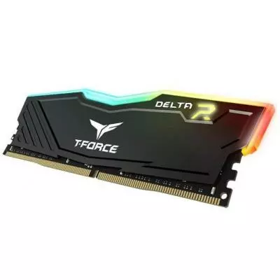 Модуль памяти для компьютера DDR4 8GB 2400 MHz Delta Series RGB black Team (TF3D48G2400HC15B01) - 1 Модуль памяти для компьютера DDR4 8GB 2400 MHz Delta Series RGB black Team (TF3D48G2400HC15B01) - 1