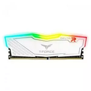 Модуль памяти для компьютера DDR4 8GB 2400 MHz Delta Series RGB white Team (TF4D48G2400HC15B01)