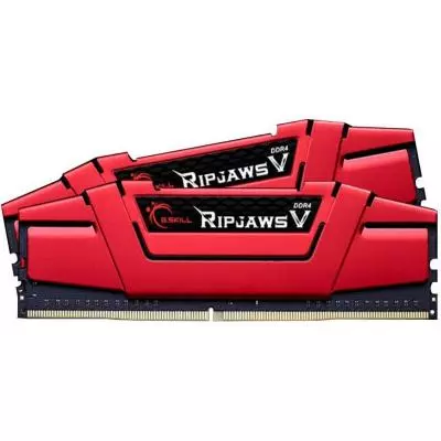 Модуль памяти для компьютера DDR4 8GB (2x4GB) 2666 MHz RIPJAWS V RED G.Skill (F4-2666C15D-8GVR) - 1 Модуль памяти для компьютера DDR4 8GB (2x4GB) 2666 MHz RIPJAWS V RED G.Skill (F4-2666C15D-8GVR) - 1