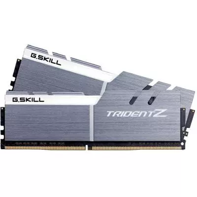Модуль памяти для компьютера DDR4 16GB (2x8GB) 3600 MHz Trident Z Silver G.Skill (F4-3600C17D-16GTZSW) - 1 Модуль памяти для компьютера DDR4 16GB (2x8GB) 3600 MHz Trident Z Silver G.Skill (F4-3600C17D-16GTZSW) - 1
