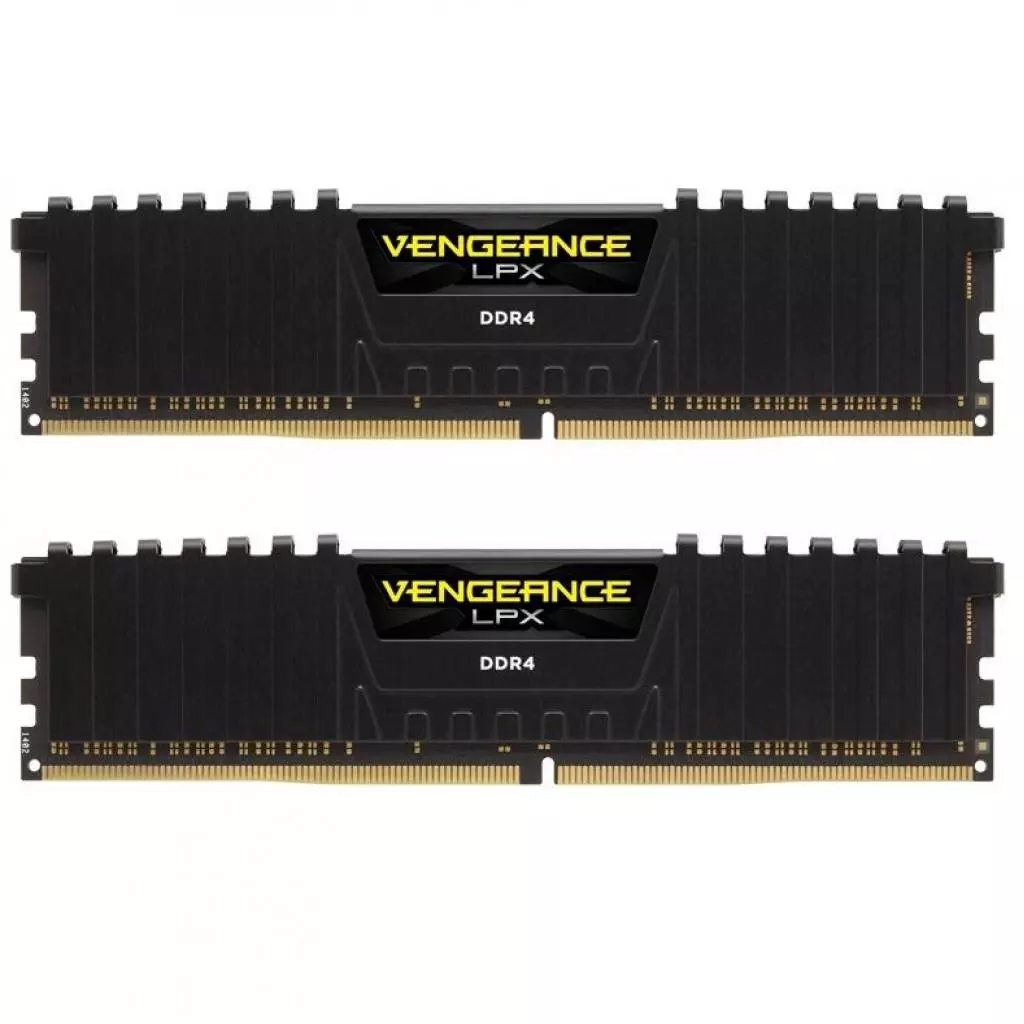 Модуль памяти для компьютера DDR4 8GB (2x4GB) 3000 MHz Vengeance LPX black Corsair (CMK8GX4M2C3000C16)
