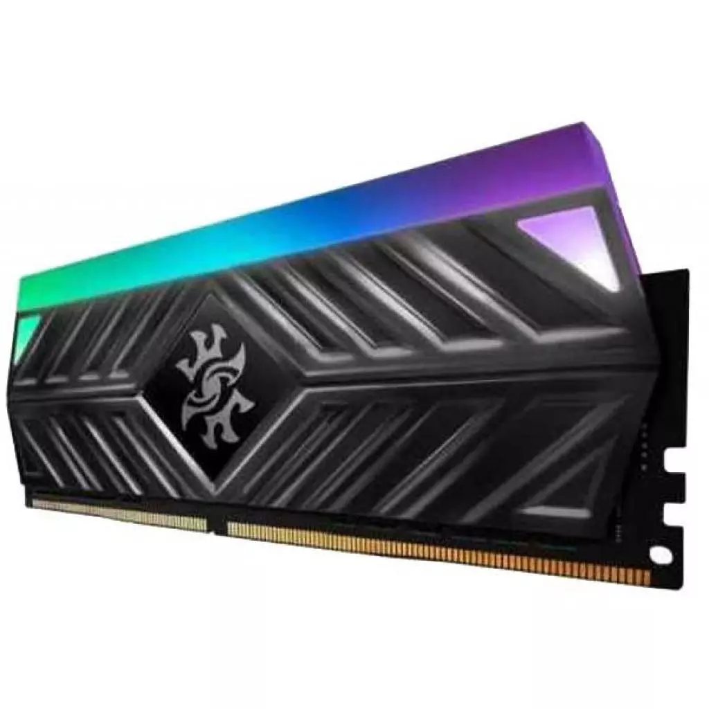 Модуль памяти для компьютера DDR4 8GB 2666 MHz XPG Spectrix D41 Tungsten Grey ADATA (AX4U266638G16-ST41) - 2 Модуль памяти для компьютера DDR4 8GB 2666 MHz XPG Spectrix D41 Tungsten Grey ADATA (AX4U266638G16-ST41) - 2