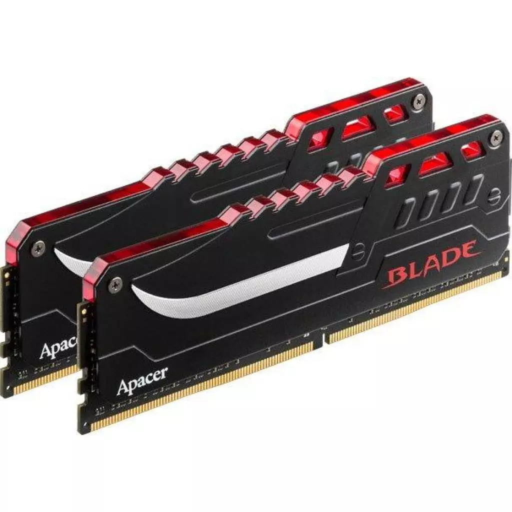 Модуль памяти для компьютера DDR4 16GB (2x8GB) 2800 MHz BLADE Fire Series Apacer (EK.16GAW.KFDK2) - 1 Модуль памяти для компьютера DDR4 16GB (2x8GB) 2800 MHz BLADE Fire Series Apacer (EK.16GAW.KFDK2) - 1