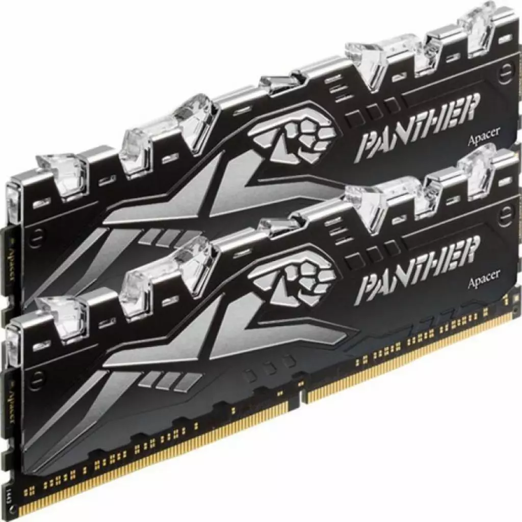 Модуль памяти для компьютера DDR4 16GB (2x8GB) 3000 MHz Panther Rage Series Apacer (EK.16GAZ.GJJK2) - 1 Модуль памяти для компьютера DDR4 16GB (2x8GB) 3000 MHz Panther Rage Series Apacer (EK.16GAZ.GJJK2) - 1