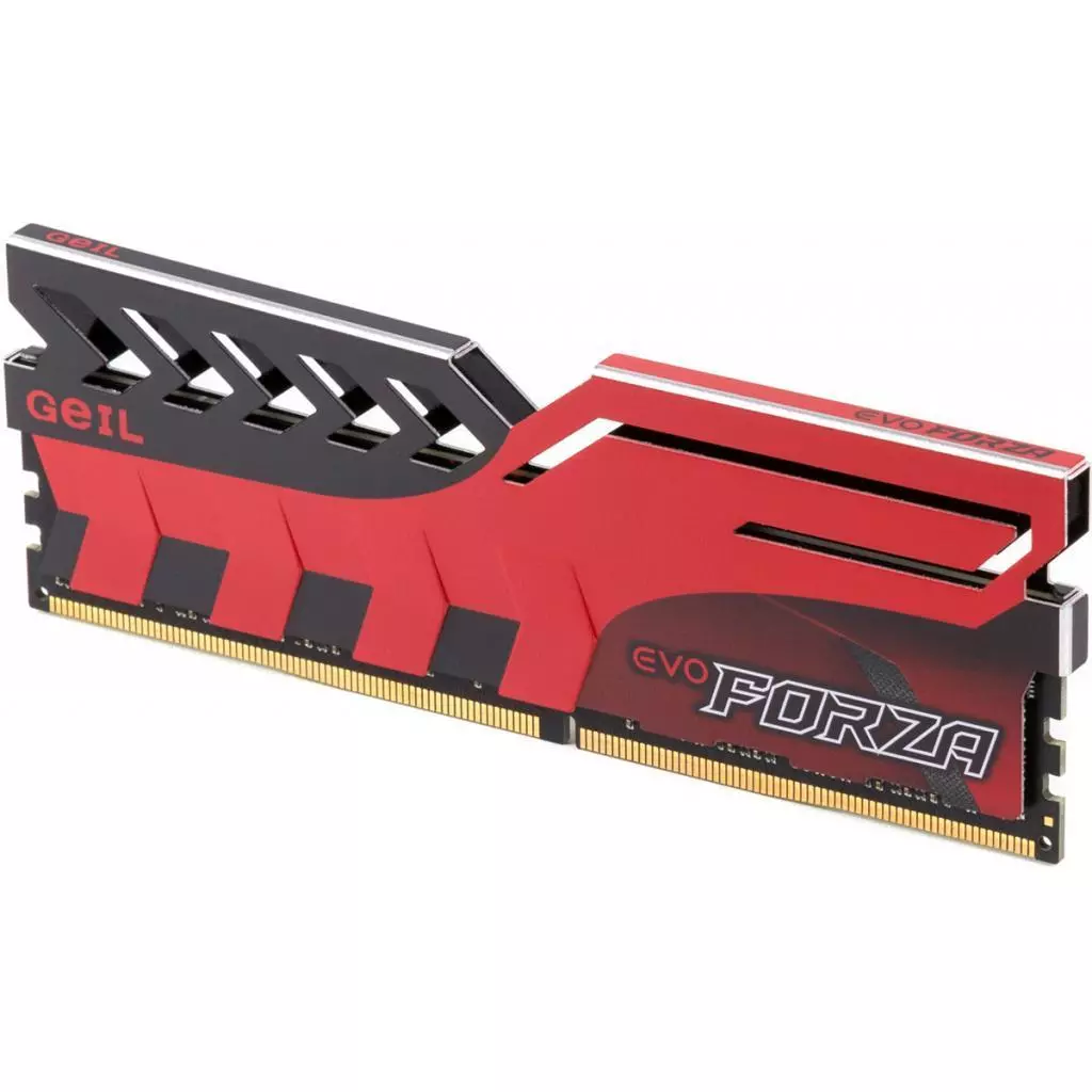 Модуль памяти для компьютера DDR4 16GB (2x8GB) 3000 MHz EVO Forza RED Geil (GFR416GB3000C16ADC) - 1 Модуль памяти для компьютера DDR4 16GB (2x8GB) 3000 MHz EVO Forza RED Geil (GFR416GB3000C16ADC) - 1