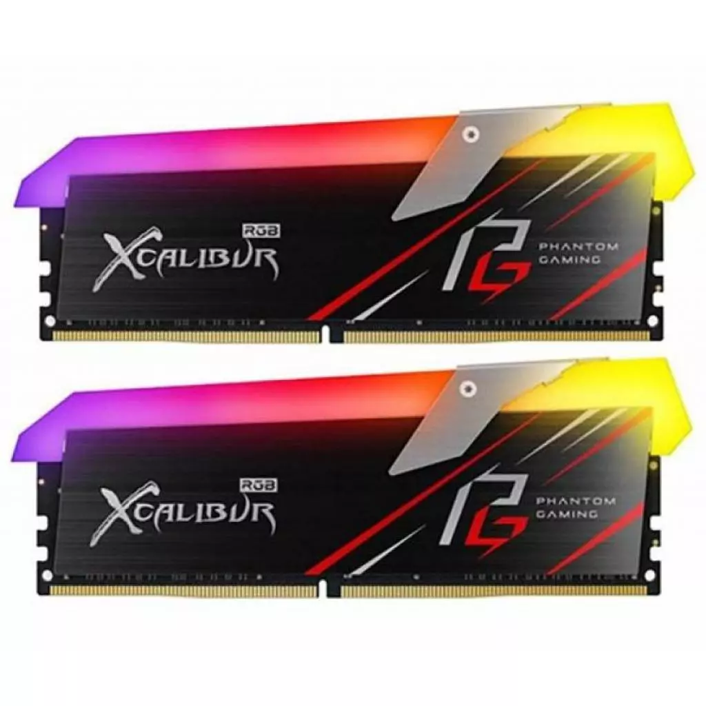 Модуль памяти для компьютера DDR4 16GB (2x8GB) 3200 MHz XCALIBUR RGB ASRock (TF8D416G3200HC16CDC01)