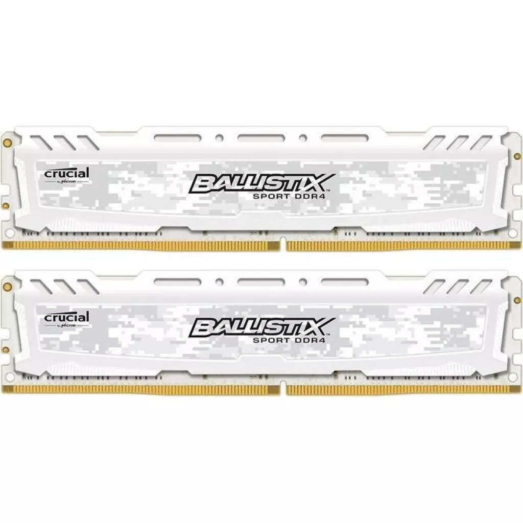 Модуль памяти для компьютера DDR4 16GB (2x8GB) 3000 MHz Ballistix Sport Micron (BLS2K8G4D30AESCK)
