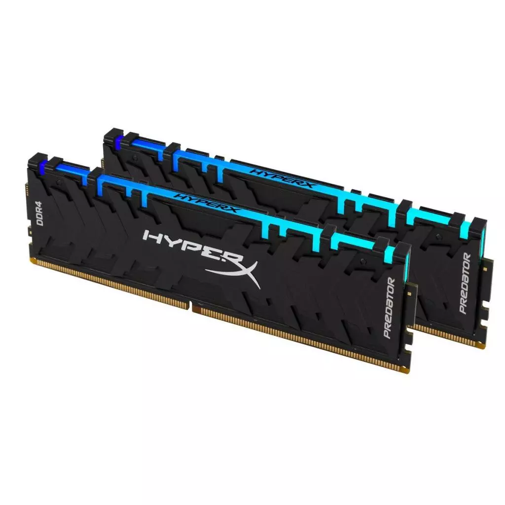 Модуль памяти для компьютера DDR4 16GB (2x8GB) 3600 MHz HyperX Predator RGB Kingston Fury (ex.HyperX) (HX436C17PB3AK2/16)