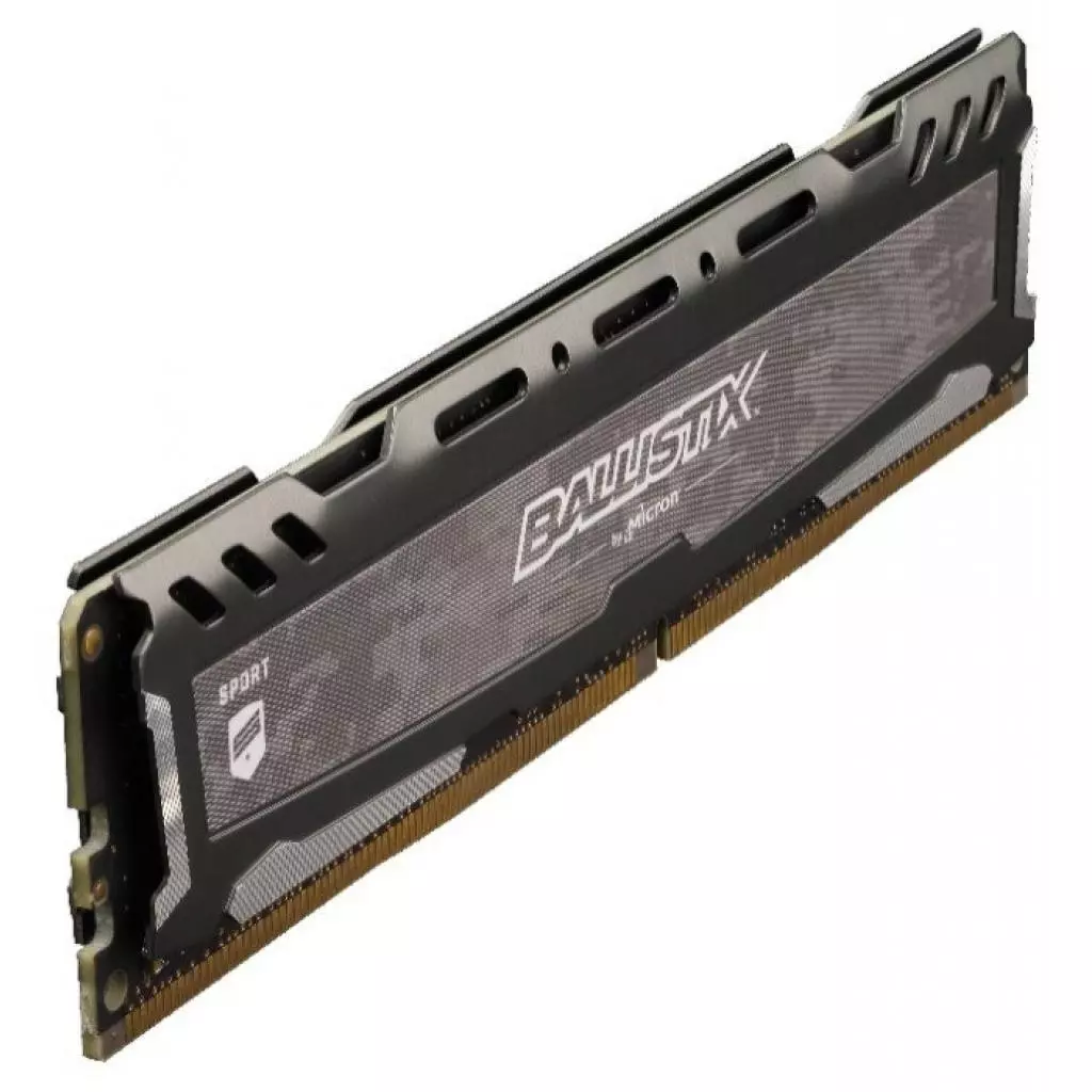 Модуль памяти для компьютера DDR4 16GB (2x8GB) 3000 MHz Ballistix Sport Gray Micron (BLS2K8G4D30BESBK) - 1 Модуль памяти для компьютера DDR4 16GB (2x8GB) 3000 MHz Ballistix Sport Gray Micron (BLS2K8G4D30BESBK) - 1