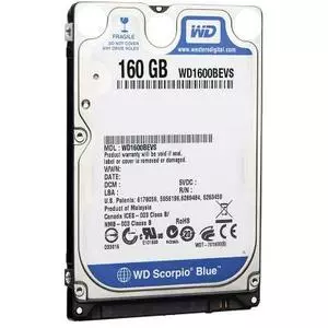 Жесткий диск для ноутбука 2.5" 160GB WD (#WD1600BEVS#)