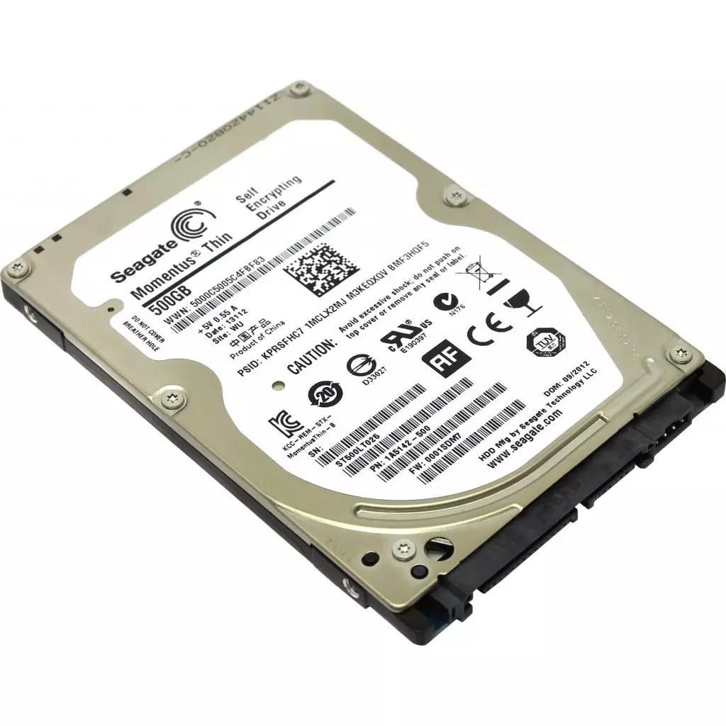 Жесткий диск для ноутбука 2.5" 500GB Seagate (ST500LT025)