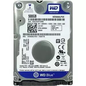 Жесткий диск для ноутбука 2.5" 500GB WD (#WD5000LPVT-FR#)