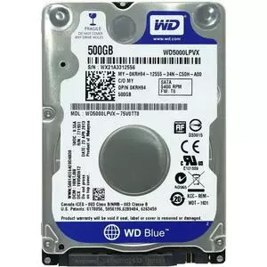 Жесткий диск для ноутбука 2.5" 500GB WD (#WD5000LPVX-FR#)