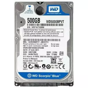 Жесткий диск для ноутбука 2.5" 500GB WD (#WD5000BPVT#)