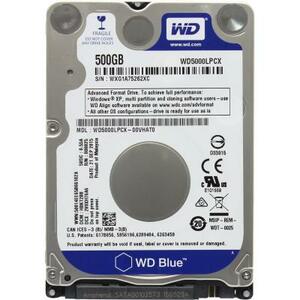 Жесткий диск для ноутбука 2.5" 500GB WD (#WD5000LPCX-FR#)